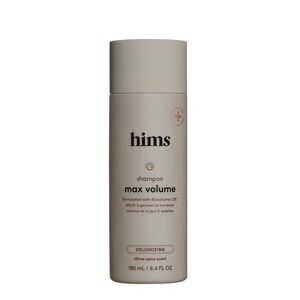 hims Shampoo Max Volume Volumizing Citrus Spice Scent Sulfate Free 6.4oz NEW